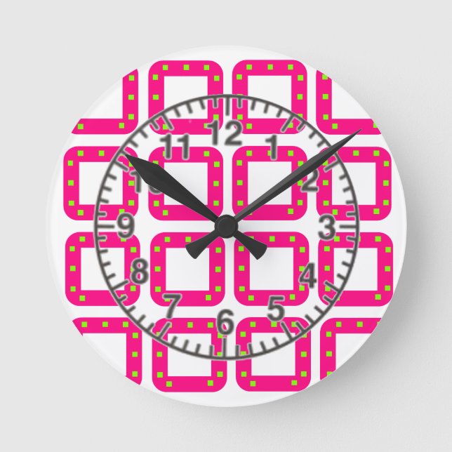 PSG Dots Round Clock (Front)
