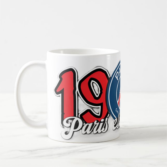 PSG París Saint Germain UEFA Champions league Coffee Mug (Left)
