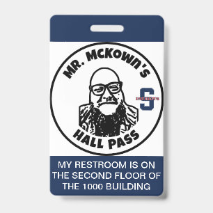 PSHS Hall Pass Badge