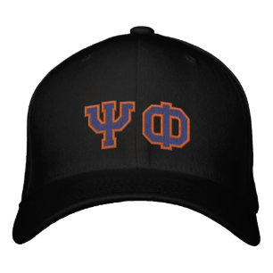 Psi Phi Fan Embroidered Hat