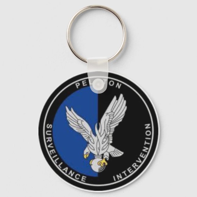 PSIG Key Door, GENDARMERIE Keychain (Front)