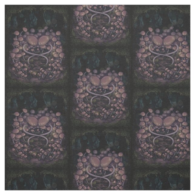 Psilocybe Allenii Fabric (Swatch)