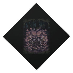 Psilocybe Allenii Graduation Cap Topper