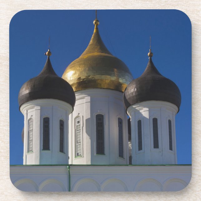 Pskov Kremlin and Trinity Cathedral Coaster (Front)
