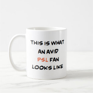 psl fan, avid coffee mug