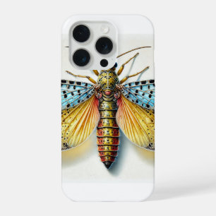 Psocoptera dorsal view 160724IREF246 - Watercolor iPhone 15 Pro Case