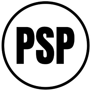 PSP - Sticker rond classique Palm Springs