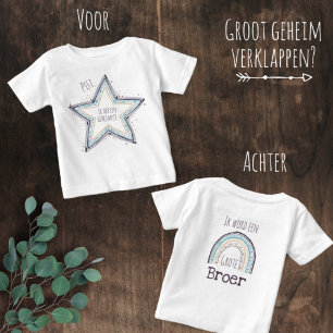 psst ik heb een geheimpje.. grote broer baby T-Shirt