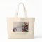 PSU SPHR Large Cotton Tote Bag (in Natural)