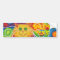 Psy-cat-delic 'Groovy Cat' bumper sticker