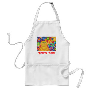 Psy-cat-delic 'Groovy Chef' apron