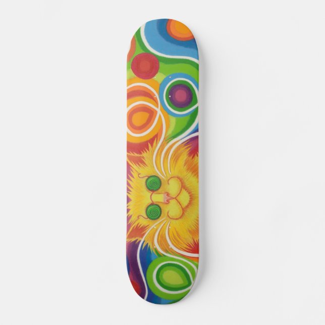 Psy-cat-delic skateboard (Front)