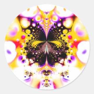 Psy Fly Classic Round Sticker