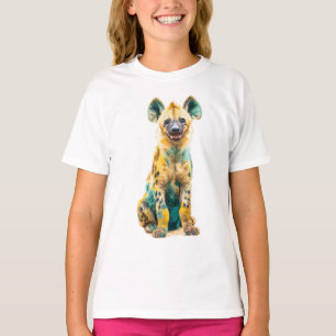 Psych-Colour Hyena Pop Art T-Shirt Graphic
