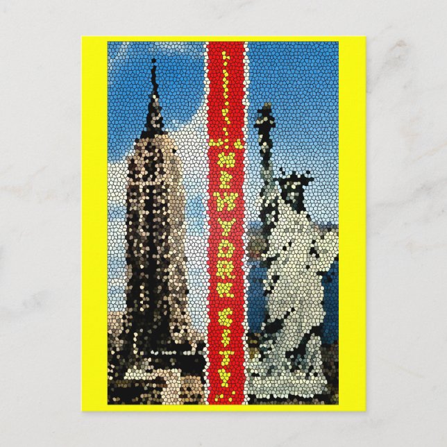 Psych Greetings, New York City Postcard (Front)