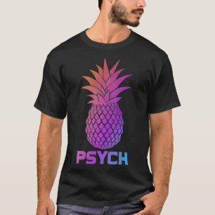 Psych Iconic Pineapple Awesome Sweet Fruit Summer  T-Shirt