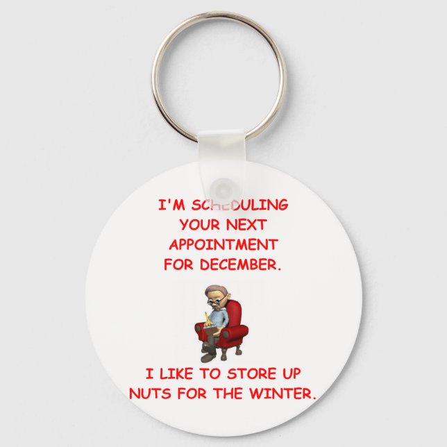 psych joke keychain (Front)