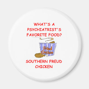 PSYCH joke Magnet