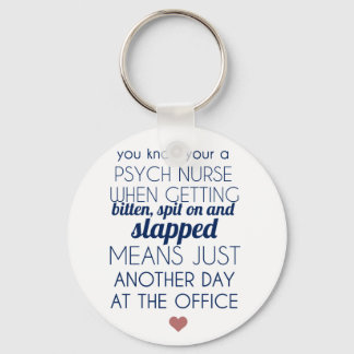 Psych Nurse Keychain