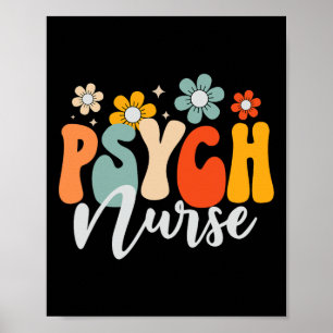 Psych Nurse Mental Health Nursing Psychiatric Nurs Poster