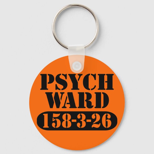 Psych Ward Keychain (Front)