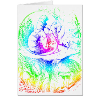 Psychadelic Mushroom Alice in Wonderland