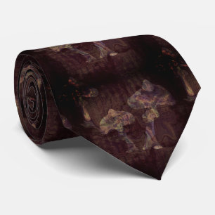 psychdelic mushrooms neck tie