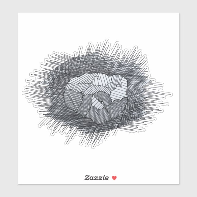 Psyche 16 Sticker (Sheet)