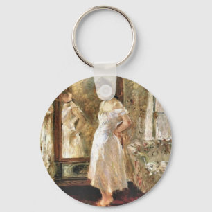Psyche Berthe Morisot Fine Ar Keychain