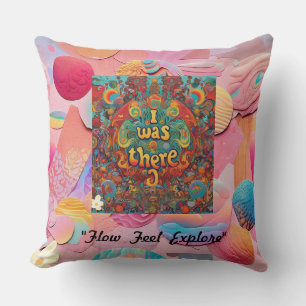 “Psyche Colours” Throw Pillow