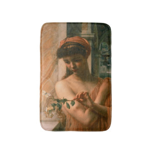 Psyche in the Temple of Love (by Edward Poynter) Bath Mat
