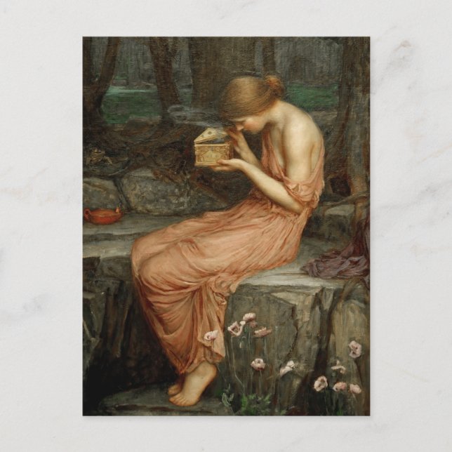 Psyche Ouverture de la carte Golden Box Waterhouse (Devant)