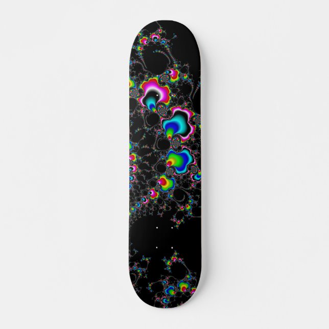 Psychedelace - Fractal Skateboard (Front)