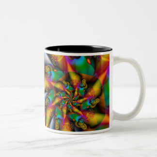 Psychedelia Two-Tone Coffee Mug