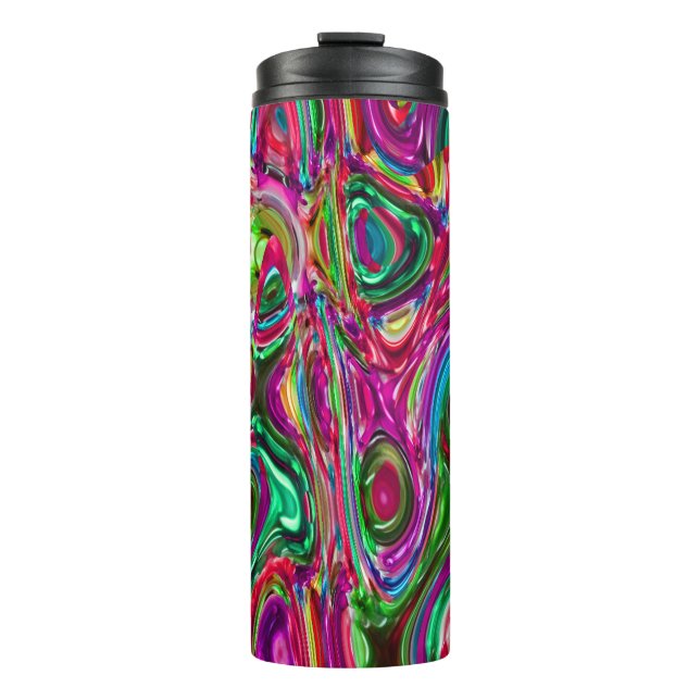 Psychedelic #45 -  thermal tumbler (Front)