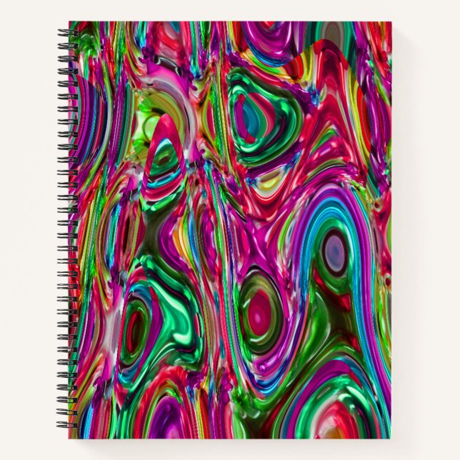 Psychedelic #98 -  notebook (Front)