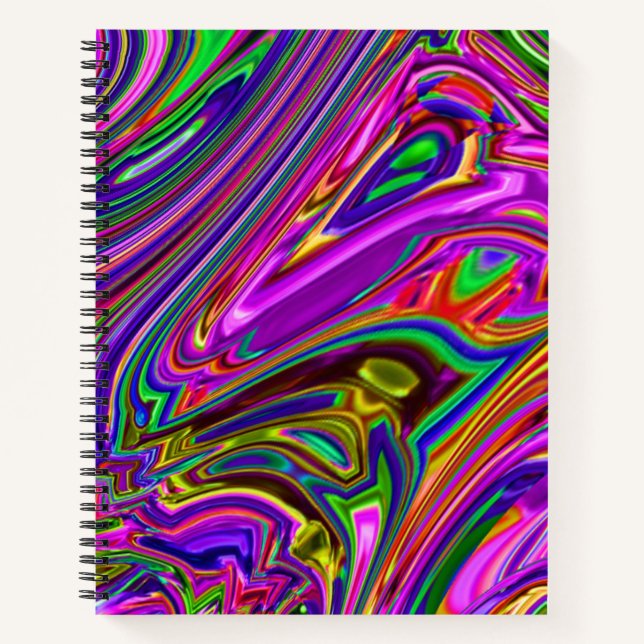 Psychedelic #9 -  notebook (Front)
