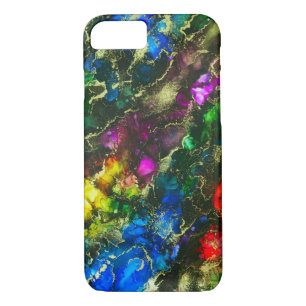 Psychedelic Abstract Alcohol Ink Case-Mate iPhone Case