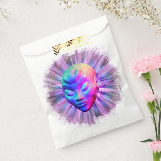 Psychedelic Alien Meditation Favour Bag (Sealed)