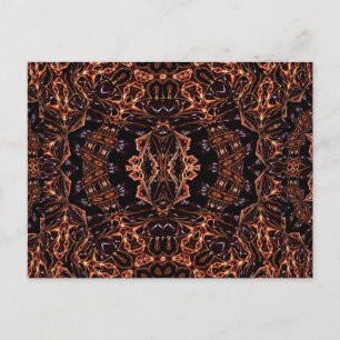 Psychedelic Art Postcard