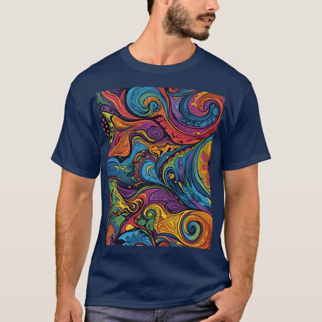 Psychedelic Art Styles T-Shirt (Front)