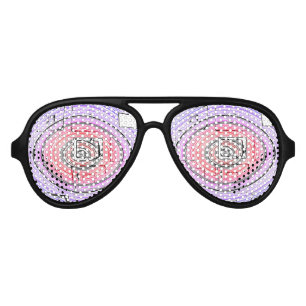 Psychedelic Aviator Sunglasses