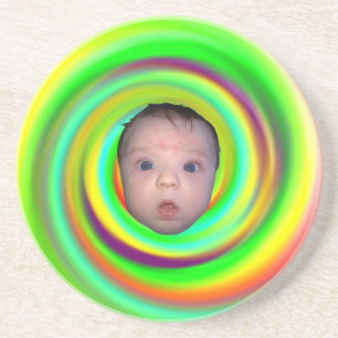Psychedelic Baby Coaster