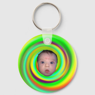 Psychedelic Baby Keychain