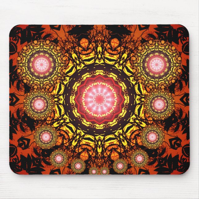 Psychedelic Batik Mousepad (Front)