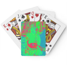 'PSYCHEDELIC BUDDHA' deck of PLAYING CARDS