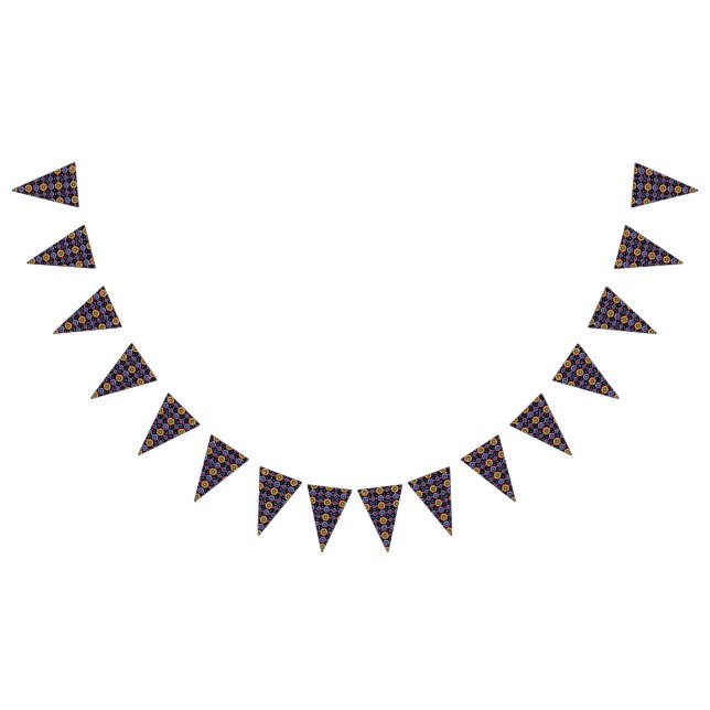 Psychedelic Burst Bunting Flags (All)