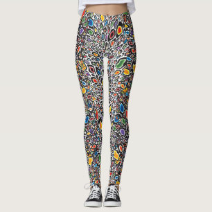 Psychedelic Cheetah Leggings