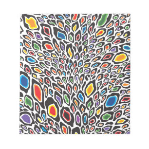 Psychedelic Cheetah Notepad