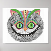 Psychedelic Cheshire Cat